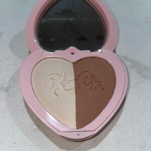 KimChi Chic Beauty Thailor Contour TC01 Tawny/Fauve Heart Compact New